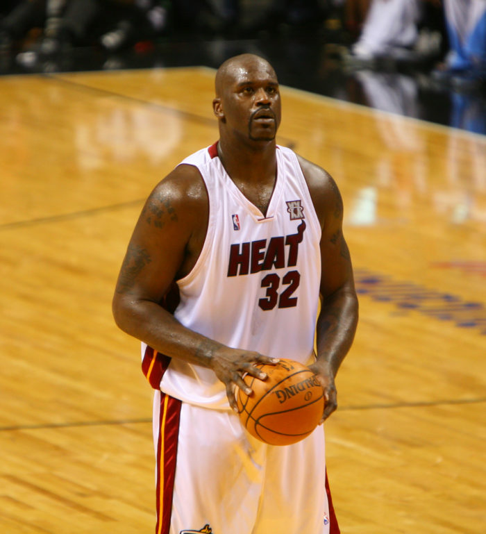 Miami Heat Shaq, Garnett, Miami Heat, Miami Uniform,, NBA